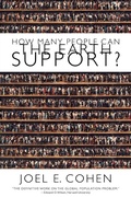 Cover: How Many People Can the Earth Support - WW Norton & Co