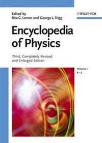 Enlarge image Cover: Encyclopedia of Physics - Wiley-VCH