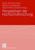 Cover: Perspektiven der Hochschulforschung - VS Verlag f&uuml;r Sozialwissenschaften