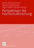 Cover: Perspektiven der Hochschulforschung - VS Verlag f&uuml;r Sozialwissenschaften