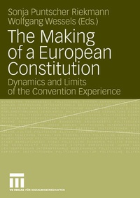 Enlarge image Cover: The Making of a European Constitution - VS Verlag für Sozialwissenschaften