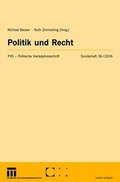 Cover: Politik und Recht - VS Verlag f&uuml;r Sozialwissenschaften