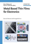 Cover: Metal Based Thin Films for Electronics - Wiley-VCH