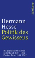 Cover: Politik des Gewissens - Suhrkamp