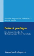 Cover: Pr&auml;sent predigen - Vandenhoeck & Ruprecht
