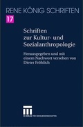 Cover: Schriften zur Kultur- und Sozialanthropologie - Springer VS