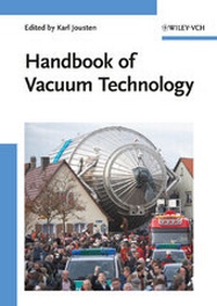 Enlarge image Cover: Handbook of Vacuum Technology - Wiley-VCH