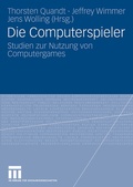 Cover: Die Computerspieler - VS Verlag f&uuml;r Sozialwissenschaften