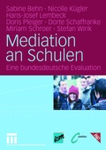 Cover: Mediation an Schulen - VS Verlag f&uuml;r Sozialwissenschaften