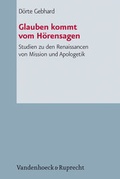 Cover: Glauben kommt vom H&ouml;rensagen - Vandenhoeck & Ruprecht