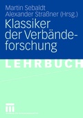 Cover: Klassiker der Verb&auml;ndeforschung - VS Verlag f&uuml;r Sozialwissenschaften