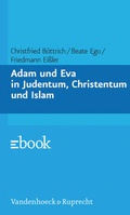 Cover: Adam und Eva in Judentum, Christentum und Islam - Vandenhoeck & Ruprecht