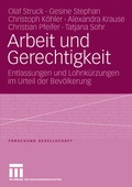 Cover: Arbeit und Gerechtigkeit - VS Verlag f&uuml;r Sozialwissenschaften