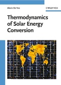 Cover: Thermodynamics of Solar Energy Conversion - Wiley-VCH