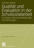 Cover: Qualit&auml;t und Evaluation in der Schulsozialarbeit - VS Verlag f&uuml;r Sozialwissenschaften