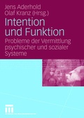 Cover: Intention und Funktion - VS Verlag f&uuml;r Sozialwissenschaften