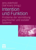 Cover: Intention und Funktion - VS Verlag f&uuml;r Sozialwissenschaften