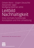 Cover: Leitbild Nachhaltigkeit - VS Verlag f&uuml;r Sozialwissenschaften