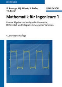 Abbildung von: Mathematik für Ingenieure 1 - Wiley-VCH