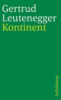 Cover: Kontinent - Suhrkamp