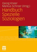 Cover: Handbuch Spezielle Soziologien - VS Verlag f&uuml;r Sozialwissenschaften
