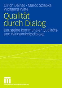 Enlarge image Cover: Qualität durch Dialog - VS Verlag für Sozialwissenschaften