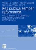 Cover: Res publica semper reformanda - VS Verlag f&uuml;r Sozialwissenschaften