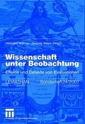Cover: Wissenschaft unter Beobachtung - VS Verlag f&uuml;r Sozialwissenschaften