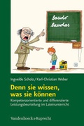 Cover: Denn sie wissen, was sie k&ouml;nnen - Vandenhoeck & Ruprecht
