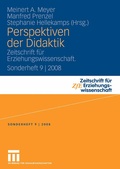 Cover: Perspektiven der Didaktik - VS Verlag f&uuml;r Sozialwissenschaften