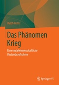 Cover: Das Ph&auml;nomen Krieg - Springer VS