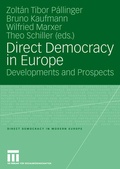 Cover: Direct Democracy in Europe - VS Verlag f&uuml;r Sozialwissenschaften