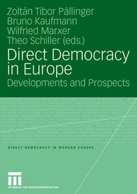 Enlarge image Cover: Direct Democracy in Europe - VS Verlag für Sozialwissenschaften
