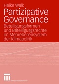 Cover: Partizipative Governance - VS Verlag f&uuml;r Sozialwissenschaften