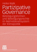 Cover: Partizipative Governance - VS Verlag f&uuml;r Sozialwissenschaften