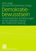 Cover: Demokratiebewusstsein - VS Verlag f&uuml;r Sozialwissenschaften