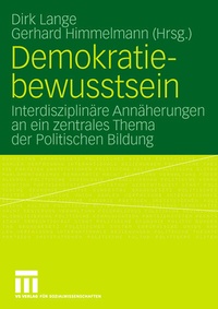 Abbildung von: Demokratiebewusstsein - VS Verlag für Sozialwissenschaften