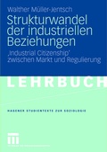 Cover: Strukturwandel der industriellen Beziehungen - VS Verlag f&uuml;r Sozialwissenschaften