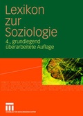 Cover: Lexikon zur Soziologie - VS Verlag f&uuml;r Sozialwissenschaften