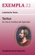 Cover: Tacitus, De vita et moribus Iulii Agricolae - Vandenhoeck & Ruprecht