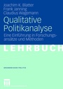 Cover: Qualitative Politikanalyse - VS Verlag f&uuml;r Sozialwissenschaften