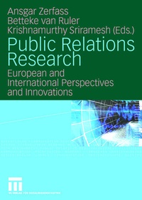 Enlarge image Cover: Public Relations Research - VS Verlag für Sozialwissenschaften