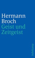 Cover: Geist und Zeitgeist - Suhrkamp