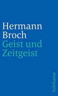 Enlarge image Cover: Geist und Zeitgeist - Suhrkamp