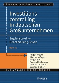 Abbildung von: Investitionscontrolling in deutschen Großunternehmen - Wiley-VCH