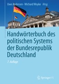 Cover: Handw&ouml;rterbuch des politischen Systems der Bundesrepublik Deutschland - Springer VS