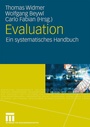 Cover: Evaluation - VS Verlag f&uuml;r Sozialwissenschaften