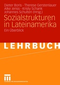 Cover: Sozialstrukturen in Lateinamerika - VS Verlag f&uuml;r Sozialwissenschaften