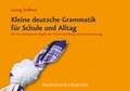 Cover: Kleine deutsche Grammatik f&uuml;r Schule und Alltag - Vandenhoeck & Ruprecht