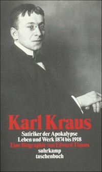 Enlarge image Cover: Karl Kraus - Suhrkamp